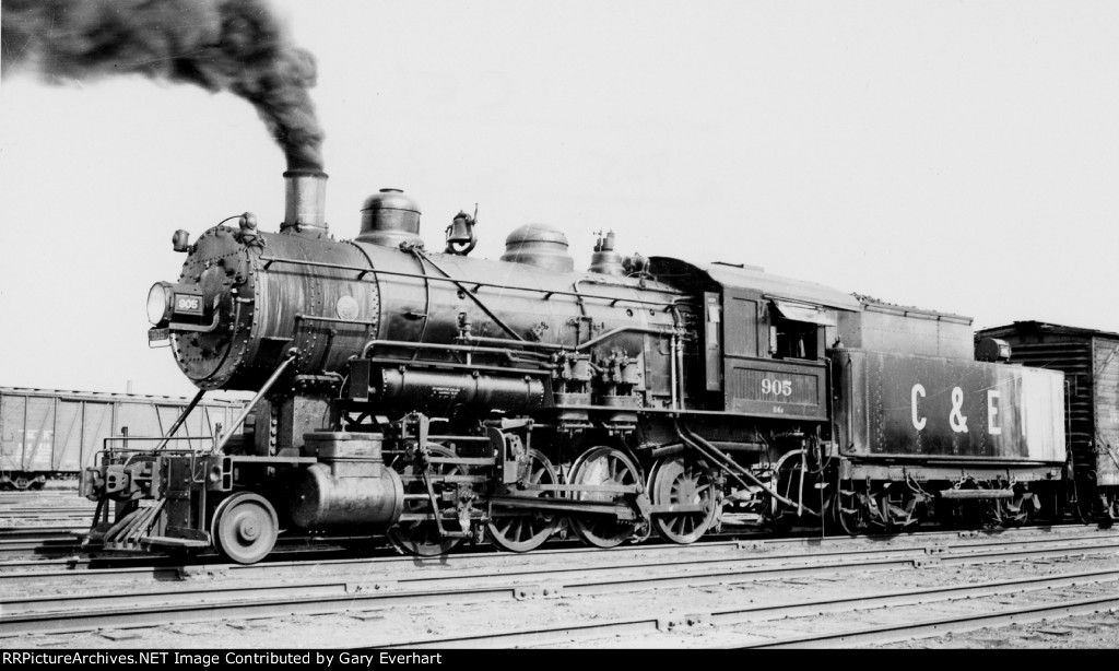 CEI 2-8-0 #905 - Chicago & Eastern Illinois